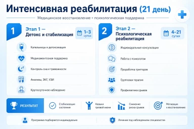 Реабилитация за 21 день в Ликино-Дулёво